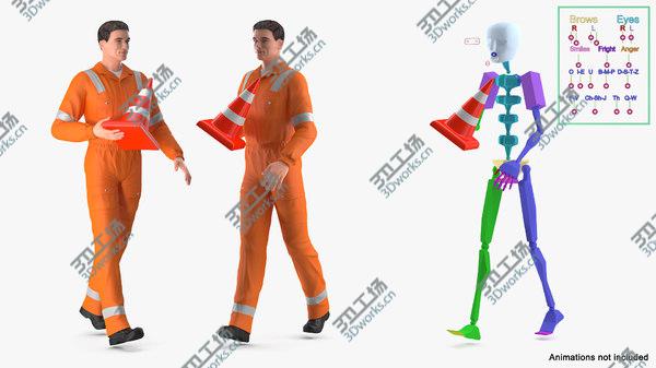 images/goods_img/20210312/3D Road Worker Rigged model/4.jpg